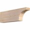 Ekena Millwork Huntington Smooth Rafter Tail, Douglas Fir, 3 1/2"W x 8"H x 24"L RFT04X08X24HUN00SDF - alternate 1